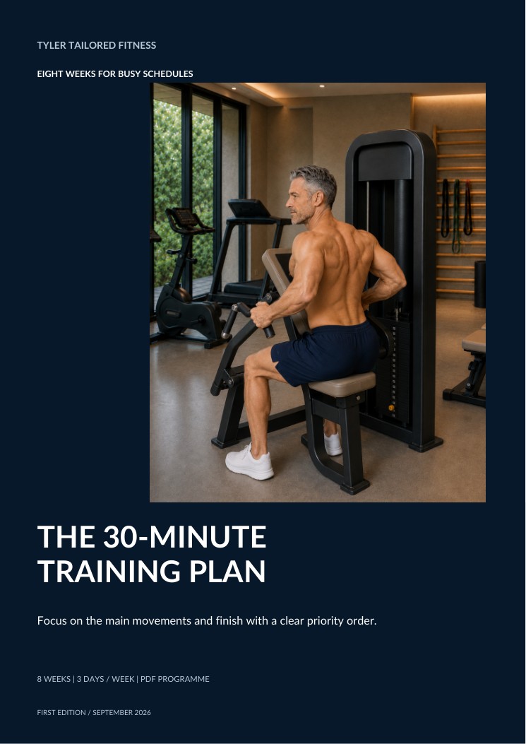 The 30-Minute Training Plan programme cover