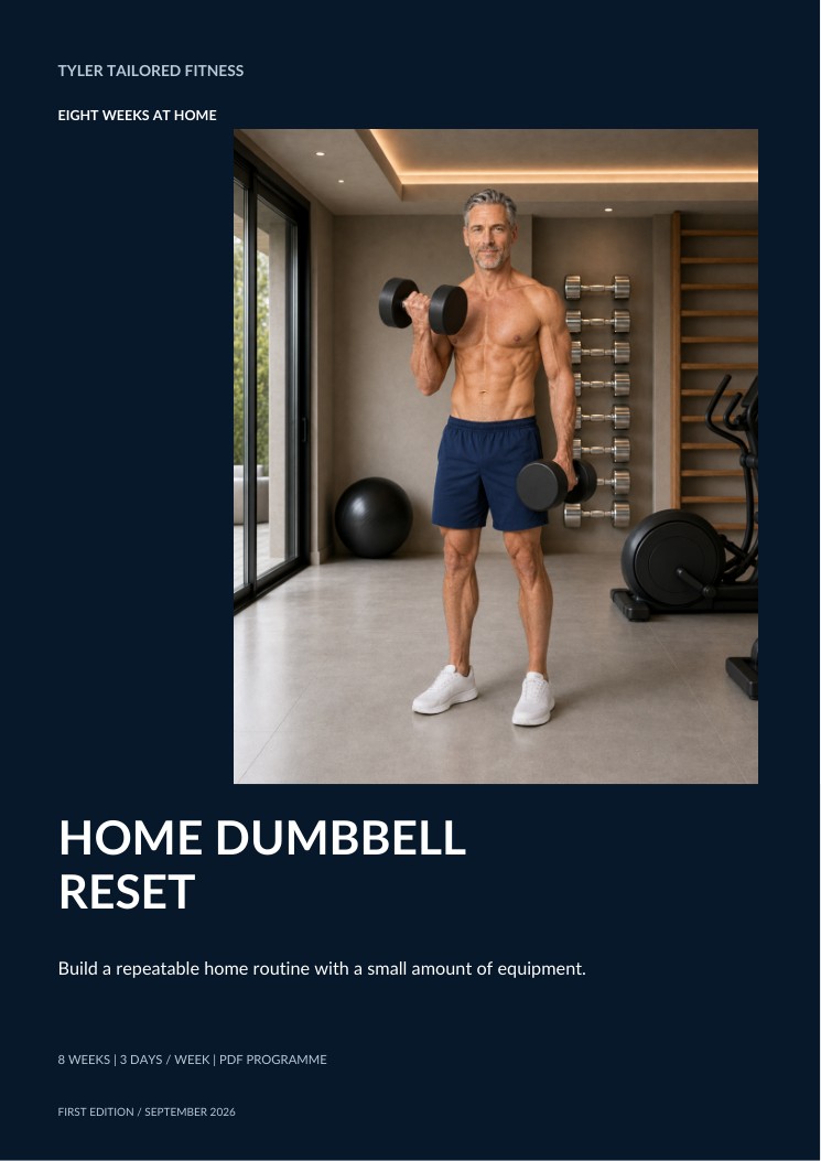 Home Dumbbell Reset programme cover