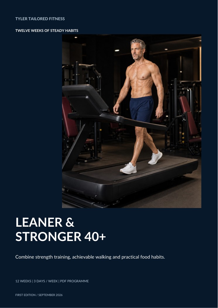 Leaner & Stronger 40+ programme cover